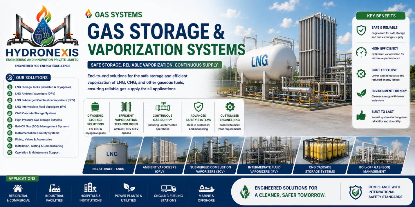 Gas Storage & Vaporization Systems